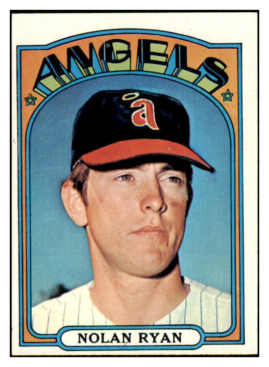 1972 Topps Baseball #595 Nolan Ryan Angels EX-MT 469723