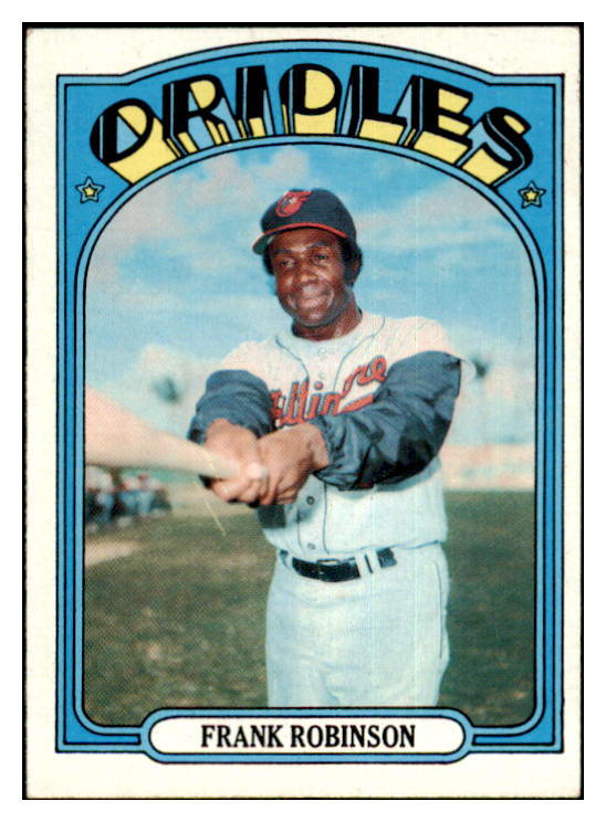 1972 Topps Baseball #100 Frank Robinson Orioles EX+/EX-MT 469724