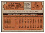 1972 Topps Baseball #132 Joe Morgan Astros NR-MT 469736