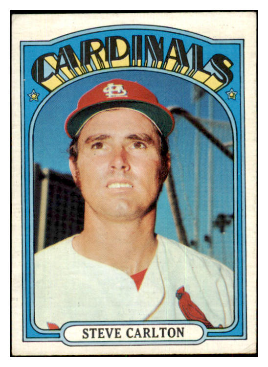 1972 Topps Baseball #420 Steve Carlton Cardinals VG-EX 469739