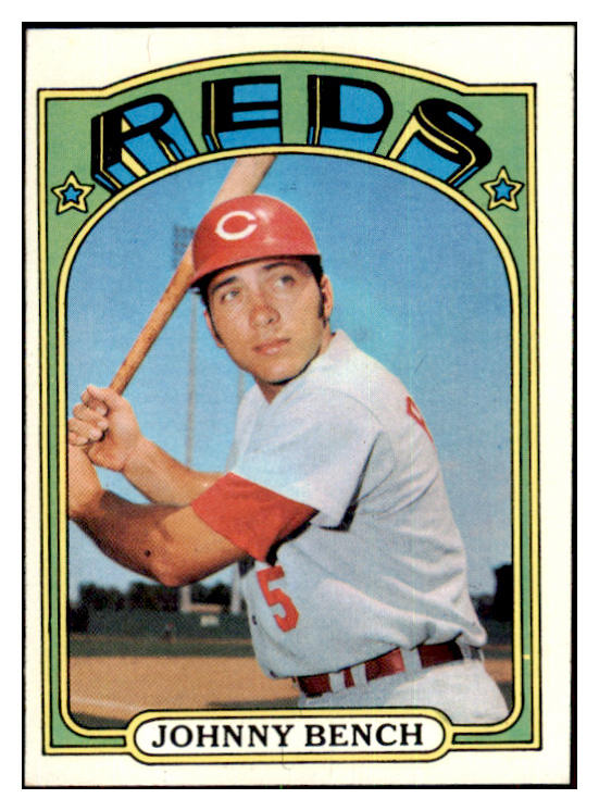 1972 Topps Baseball #433 Johnny Bench Reds EX-MT 469742