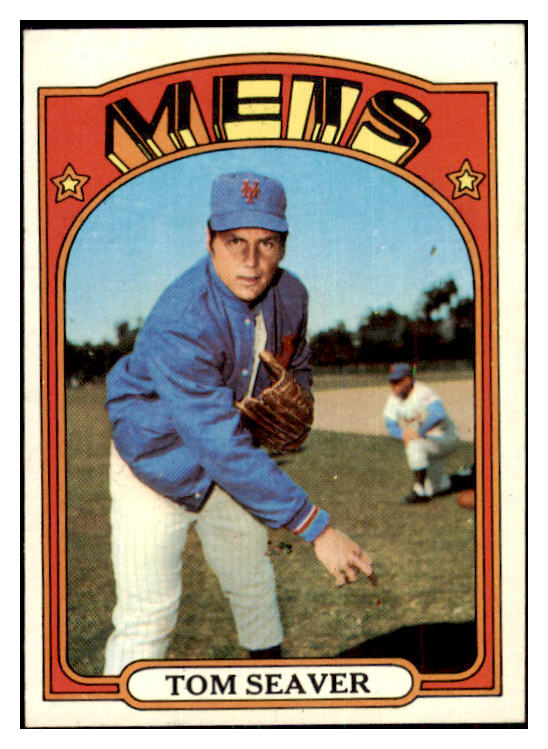 1972 Topps Baseball #445 Tom Seaver Mets EX-MT/NR-MT 469797