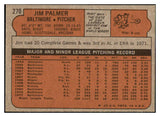 1972 Topps Baseball #270 Jim Palmer Orioles EX-MT 469800