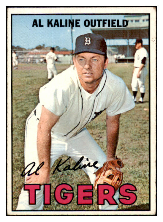 1967 Topps Baseball #030 Al Kaline Tigers VG-EX 469806