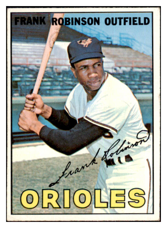 1967 Topps Baseball #100 Frank Robinson Orioles VG-EX 469808
