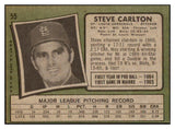 1971 Topps Baseball #055 Steve Carlton Cardinals EX-MT 469818