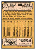 1968 Topps Baseball #037 Billy Williams Cubs EX-MT 469823