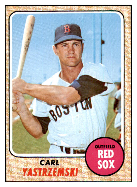 1968 Topps Baseball #250 Carl Yastrzemski Red Sox EX-MT 469825