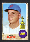 1968 Topps Baseball #045 Tom Seaver Mets GD trimmed 469836