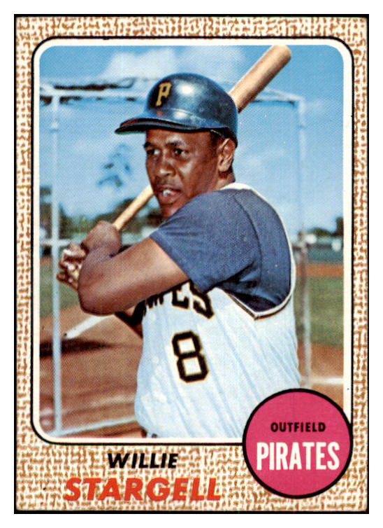 1968 Topps Baseball #086 Willie Stargell Pirates EX+/EX-MT 469838
