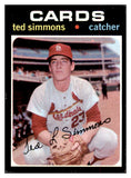 1971 Topps Baseball #117 Ted Simmons Cardinals EX+/EX-MT 469859