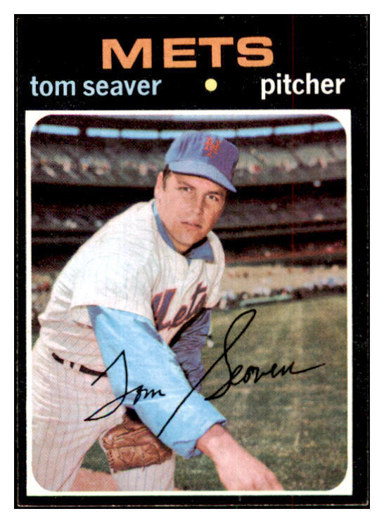 1971 Topps Baseball #160 Tom Seaver Mets EX-MT 469861