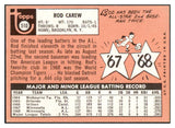 1969 Topps Baseball #510 Rod Carew Twins EX-MT 469906