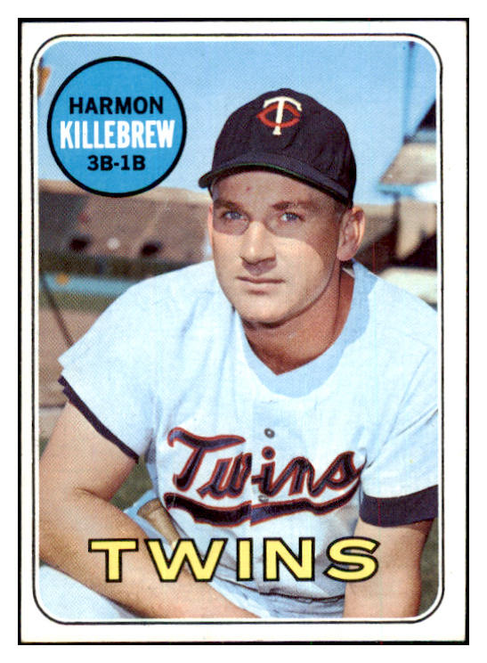 1969 Topps Baseball #375 Harmon Killebrew Twins EX-MT 469908