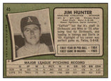 1971 Topps Baseball #045 Catfish Hunter A's EX+/EX-MT 469931