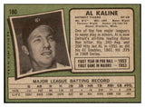 1971 Topps Baseball #180 Al Kaline Tigers EX-MT 469937