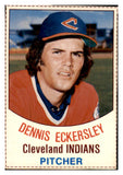 1977 Hostess #106 Dennis Eckersley Indians EX-MT 469978