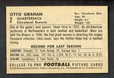 1952 Bowman Large Football #002 Otto Graham Browns VG-EX 469992
