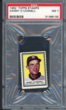 1962 Topps Baseball Stamps Danny O'Connell Senators PSA 7 NM