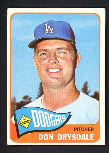 1965 Topps Baseball #260 Don Drysdale Dodgers VG-EX 470126