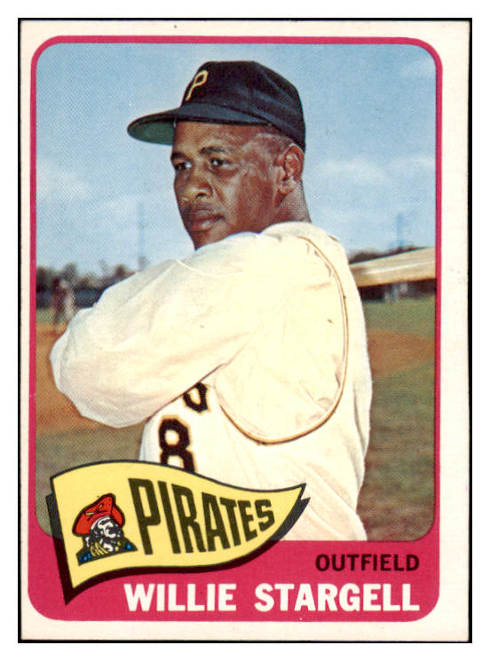 1965 Topps Baseball #377 Willie Stargell Pirates EX-MT 470133