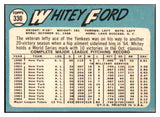 1965 Topps Baseball #330 Whitey Ford Yankees EX+/EX-MT 470144