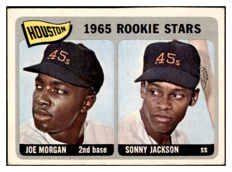 1965 Topps Baseball #016 Joe Morgan Astros EX+/EX-MT back wear 470153