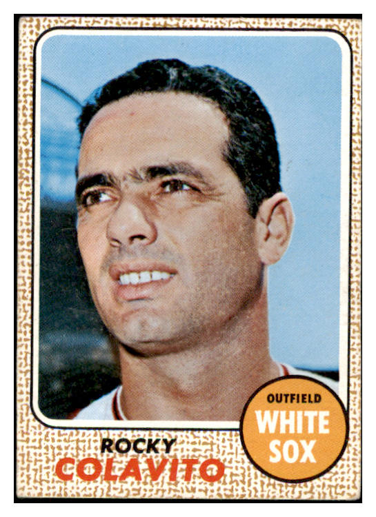 1968 Topps Baseball #099 Rocky Colavito White Sox VG-EX 470168