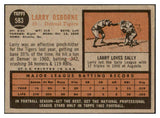 1962 Topps Baseball #583 Larry Osborne Tigers VG-EX 470187