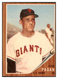 1962 Topps Baseball #565 Jose Pagan Giants VG-EX 470189