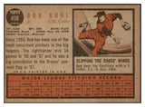 1962 Topps Baseball #458 Bob Buhl Cubs EX No Emblem 470192
