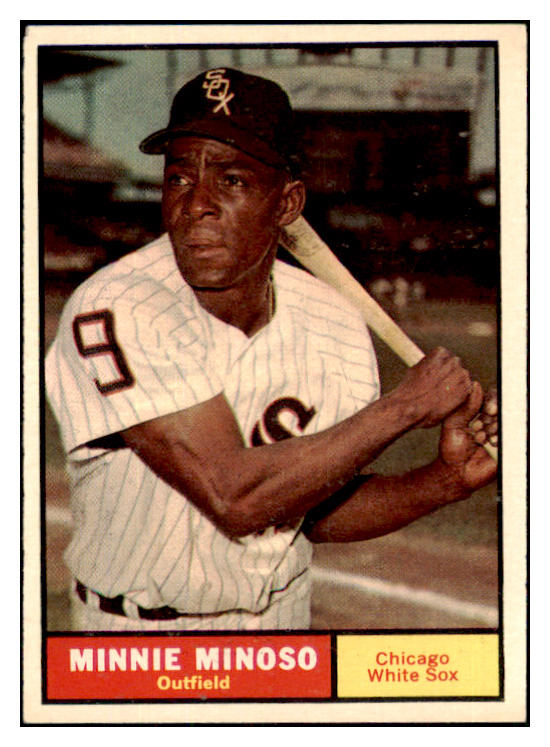 1961 Topps Baseball #380 Minnie Minoso White Sox VG-EX 470383