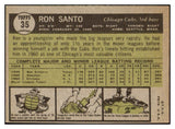 1961 Topps Baseball #035 Ron Santo Cubs VG-EX 470413