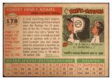 1955 Topps Baseball #178 Bobby Admas Reds VG 470429