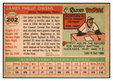 1955 Topps Baseball #202 Jim Owens Phillies VG 470437