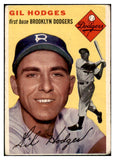 1954 Topps Baseball #102 Gil Hodges Dodgers GD-VG 470457