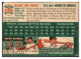 1954 Topps Baseball #102 Gil Hodges Dodgers GD-VG 470457