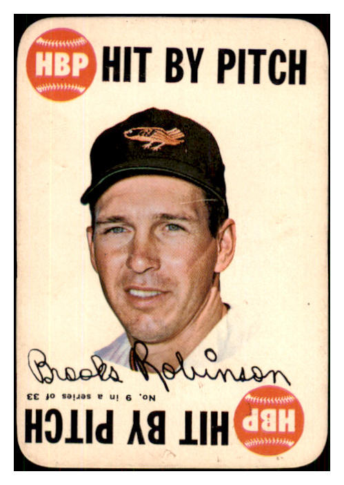 1968 Topps Baseball Game #009 Brooks Robinson Orioles EX-MT 470469