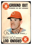 1968 Topps Baseball Game #030 Pete Rose Reds VG 470476