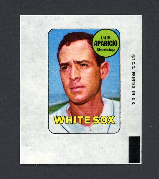 1969 Topps Baseball Decals Luis Aparicio White Sox NR-MT 470497