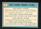 1965 Topps Baseball #477 Steve Carlton Cardinals EX-MT 470506