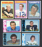 1972 Topps Low Number Run #1-263 VG-EX Staubach Bradshaw 470556