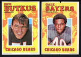 1971 Topps Poster Near Set (-3) VG-EX Sayers Unitas Butkus 470565