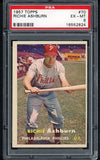 1957 Topps Baseball #070 Richie Ashburn Phillies PSA 6 EX-MT 470578