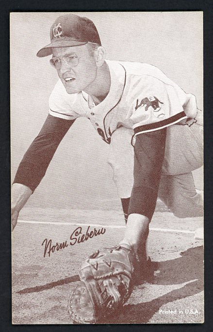 1962 Stat Back Exhibits Norm Siebern A's EX 470619