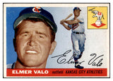 1955 Topps Baseball #145 Elmer Valo A's EX-MT 470645