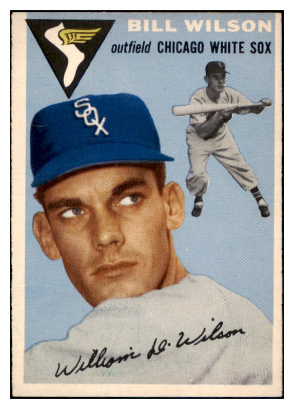 1954 Topps Baseball #222 Bill Wilson White Sox NR-MT 470662