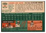 1954 Topps Baseball #023 Luke Easter Indians EX-MT 470683