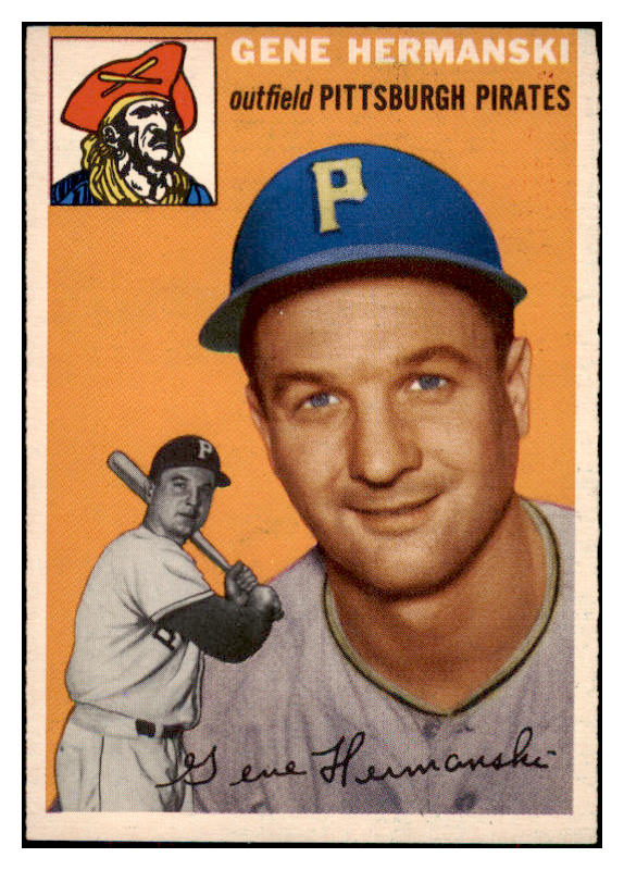 1954 Topps Baseball #228 Gene Hermanski Pirates EX-MT 470707