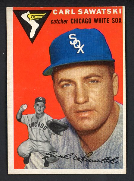 1954 Topps Baseball #198 Carl Sawatski White Sox EX-MT 470709